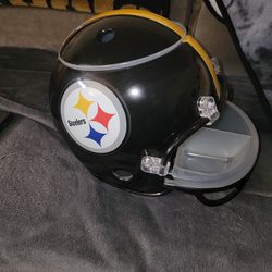 Steelers helmet snack tray