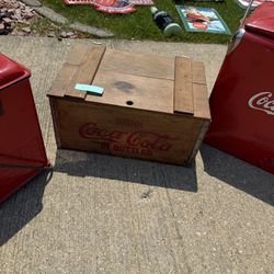 Vintage Coca Cola Crate 