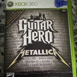 Guitar Hero Metallica Xbox 360