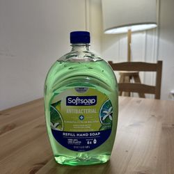 Softsoap Antibacterial Liquid Hand Soap Refill x4