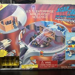 Star Trek Next Gen Innerspace USS Enterprise Mini Playset Collectors Edition