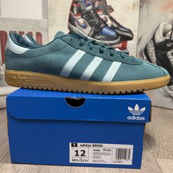 Adidas BRMD Sneaker Shoes Mystery Green Suede ( JH5458)  Mens Size 10.5, 12 New 