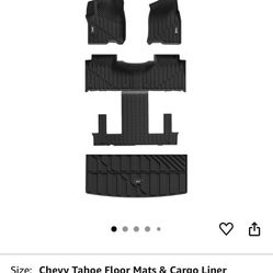 Floor Mats & Cargo Liner Fit for 2021-2025 - Tapetes Nuevos - Set Completo