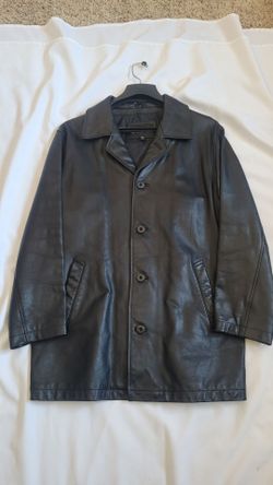 LEATHER COAT