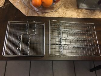 Kitchen dish and silver ware organizers