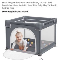 Small Playpen For Babies And Toddlers