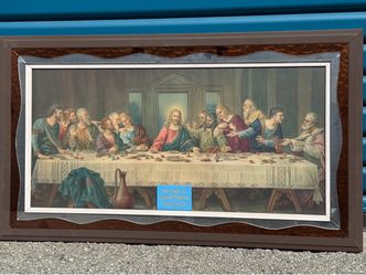 The Last Supper Framed Print
