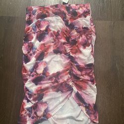 NEW Womans Scrunch Body Con Skirt Size Large By BEBE #9