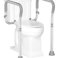 Toilet safety rail