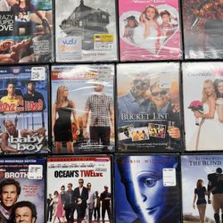 Lot of 10 random movies for sale. New