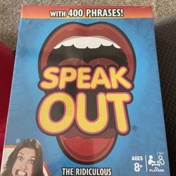 Speak Out Board Game 