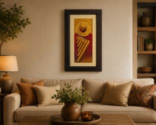 Traditional  Andean Painting for sale $80