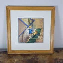Classic Winnie The Pooh Framed Prints 15" x 15