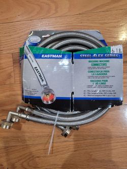 Eastman steel-flex series washing machine connectors