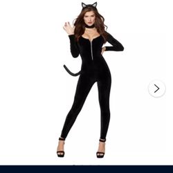 Adult Fierce Feline Catsuit Costume