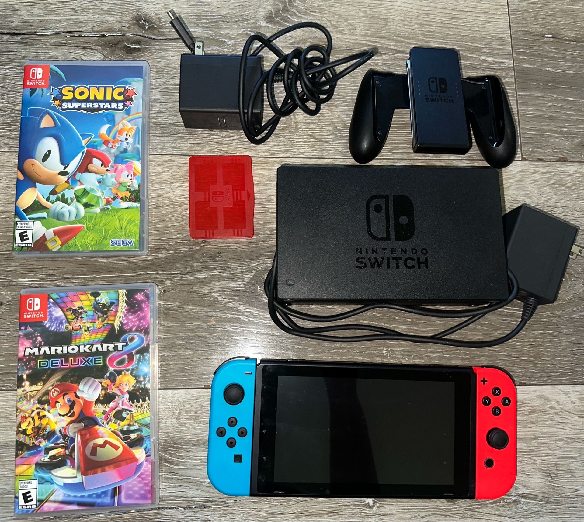 Nintendo switch with games