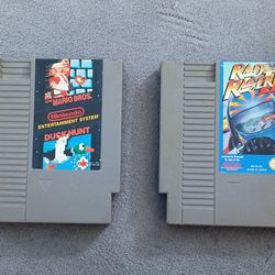 Vintage NES games 1990