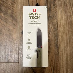 Swiss Tech WÜRDIG Knife 