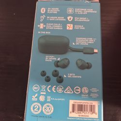 Brand New JLab Go Pop Wireless Earbuds In teal