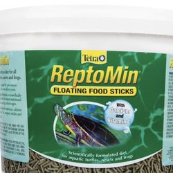 Tetra ReptoMin Floating Food Sticks, For Aquatic Turtles, Newts And Frogs, 3 Lbs.