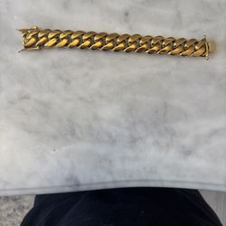 22mm Miami Cuban (gold Plated