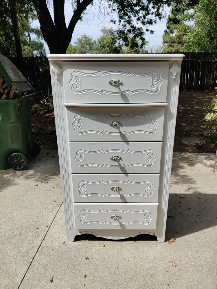 White Dresser
