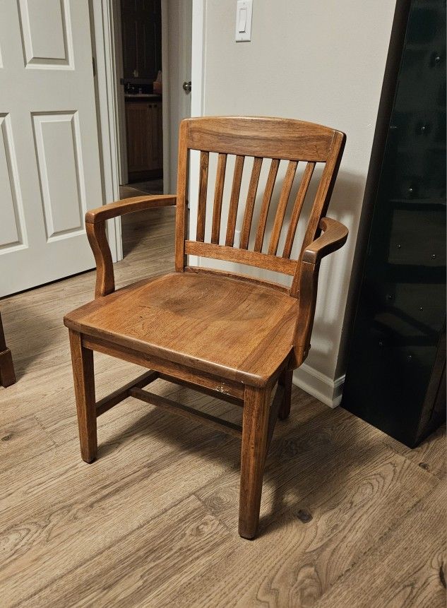 Oak Captain's Chair