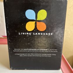 Living Language Spanish Notebook Advanced Intermediate & Essentials