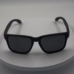 Oakley Holbrook Sunglasses – Black & Red Frame