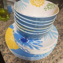 Melamine Beach Dishes