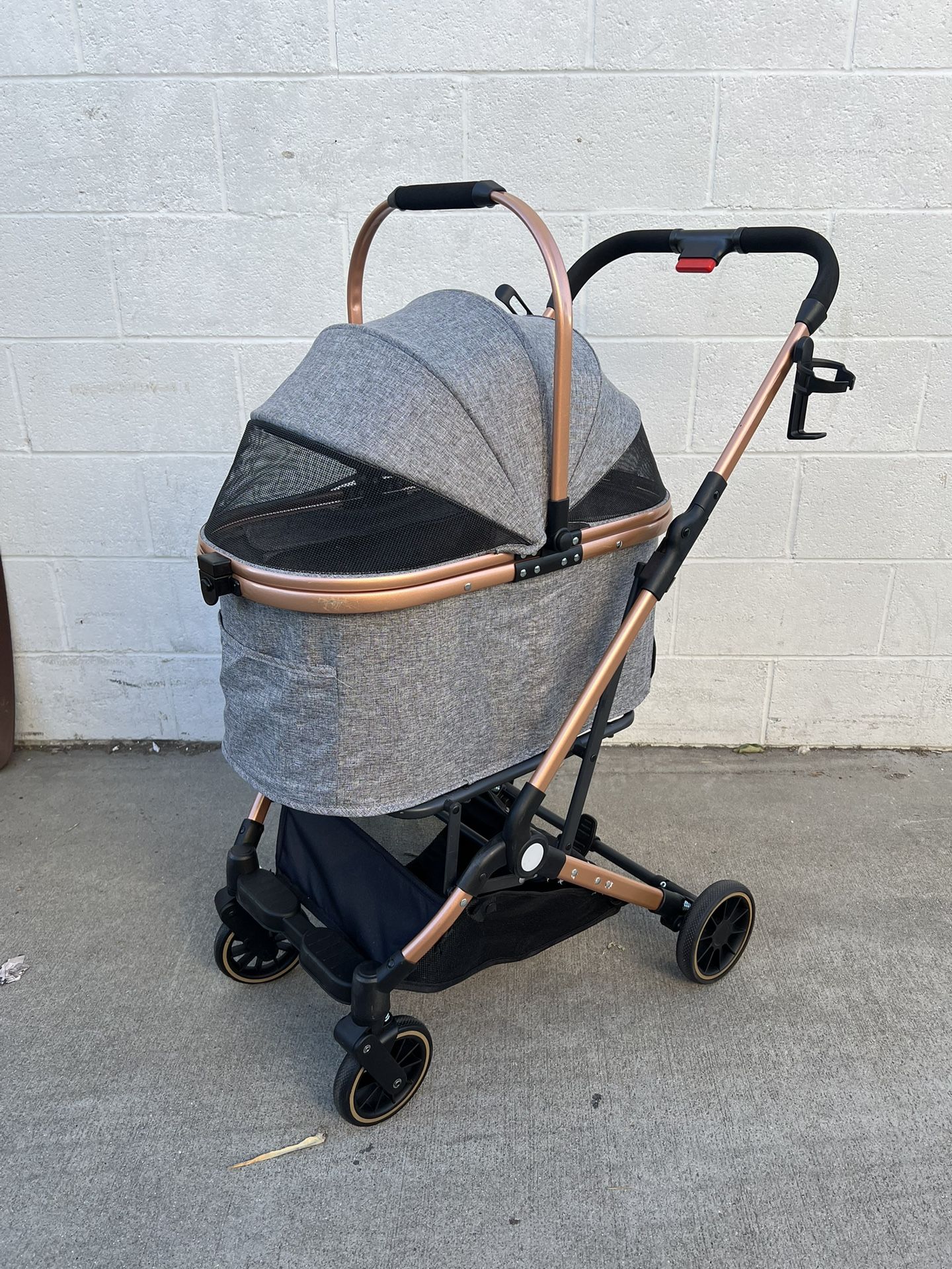 Dog Stroller Cart Small Pet Carrier