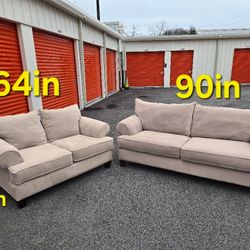 FREE DELIVERY Couch Sofa Loveseat 2 Piece Living Room Set