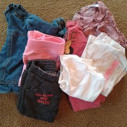 Baby Girl 12 Months Clothing (7 Piece Lot)