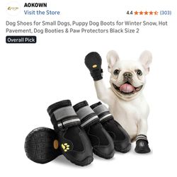Dog Shoes Size: 2
