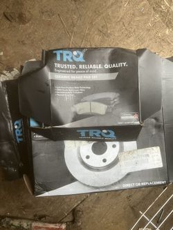 Cadillac Deville Rotor And Brake Set