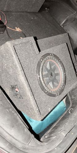Kicker 10" sub and boc