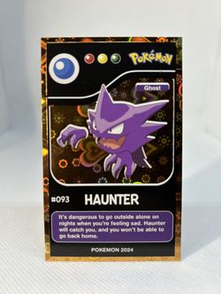 Haunter - BLACK KANTO - POKEMON CARDS - ( PSA , BGS , CGC )