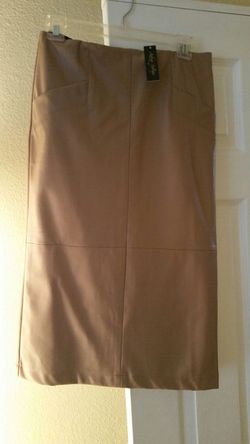 Leather Pencil Skirt