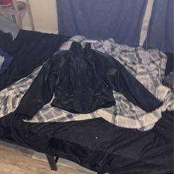 Women’s Andrew Marc Leather Jacket