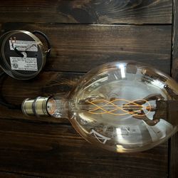 Vintage Light Bulb Chandelier 
