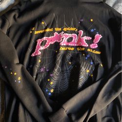 Sp5der Pink hoddie 