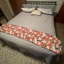 Metal Bed Frame And Mattress Set