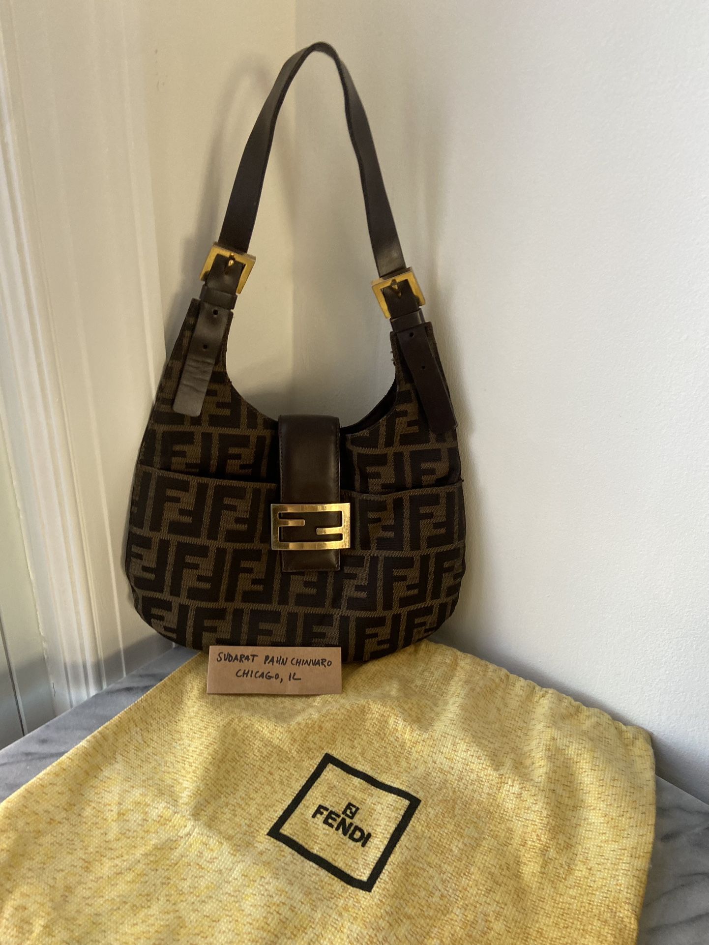 Vintage Fendi Croissant handbag