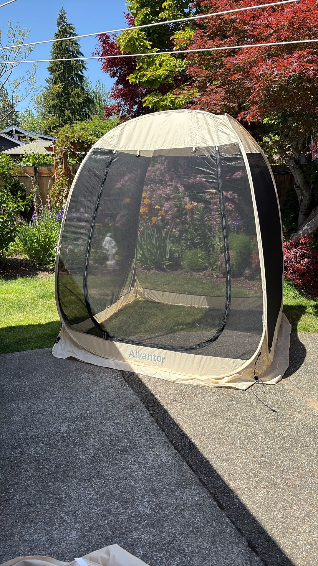 Pop Up Sitting Room Tent For 2-4