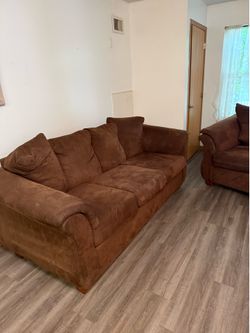 Couch and love seat