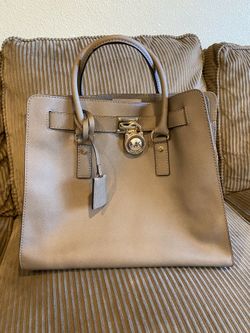 Michael Kors East West Medium Hamilton Leather Satchel