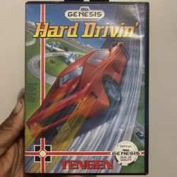 Sega Genesis Hard Drivin' 1991 Arcade