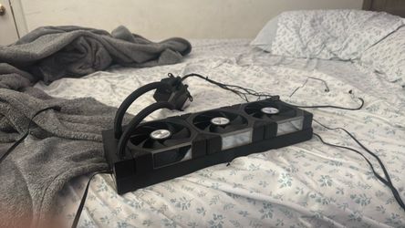 3 fan aio with cpu temperature