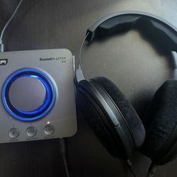 Sennheiser 660s & Sound blaster X4  Sound Card