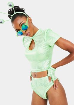 Dolls Kill After Hours Alien Costume XL